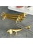 Altın Çubuklarını Sofra Standı Köpek Şekilli Metal Çubuklarını Bıçak Çatal Depolama Yastık Raf Kaşık Standı Ev Mutfak Aksesuarları (Yurt Dışından) 3