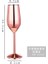 220ML1 301-400ML Paslanmaz Çelik Şampanya Bardağı Şarap Bardağı Kokteyl Cam Yaratıcı Metal Şarap Bardağı Bar Restoran Kadeh Gül Altın (Yurt Dışından) 1