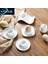 CK155-2PCS 2 Adet Seramik Yumurta Bardağı Basit Kahvaltı Tutucu Ev Standı Raf Mutfak Restoran (Beyaz) Yumurta Alet Pişirme Aksesuarları (Yurt Dışından) 4