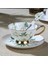 Stil 6 Porselen Kemik Çini Kahve Fincan ve Çay Tabağı Lüks Vintage Seramik Çay Takımları Modern Bardak Cafe Mutfak Eşyaları Drinkware Hediye (Yurt Dışından) 4