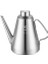 12X12X18 cm Paslanmaz Çelik Sirke Pot Şişe Yağ Dağıtıcı Yenilebilir Buz Çay Dağıtıcı Cruet Pot Mutfak Aletleri (500 ml Küçük Boy 14 Cm) (Yurt Dışından) 1