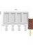 4 Hücreler-Büyük F Yeni Hücre Dondurma Silikon Kalıp Yaz Popsicle Kalıp Buz Pop Maker Meyve Suyu Dondurucu Buz Tepsisi Popsicle Kalıp Kek Pişirme Araçları (Yurt Dışından) 1