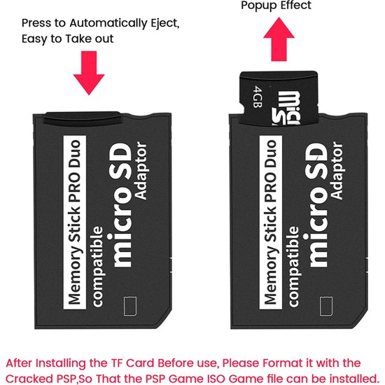 Sagrado Memory Stick Pro Duo Mini Microsd Tf Ms Adaptörü Fiyatı