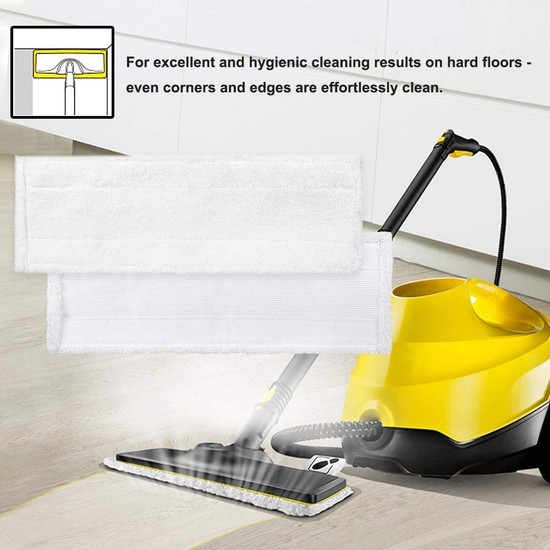 5 Panni Microfibra Per Pulitori Karcher - Ricambi Easyfix Per SC1-SC5 - Foto 3