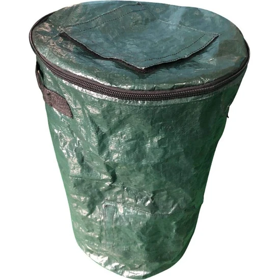 Sagrado Katlanır Kompost Kutusu, Bahçe Atık Torbası, Yeniden Kullanılabilir Ağır Hizmet Tipi Bahçe Yaprağı Atık Torbası Bahçe Kompost Kutusu Meyve Kompostlama (Yurt Dışından)