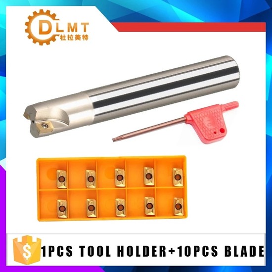 BAP 300R C25 25 150 3F Fraise Indexable Avec 10 Inserts En Carbure