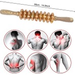 2Danlu Tip 6 Ahşap Fasya Masaj Sopa Selülit Boğaz Kas Patlatma, Fasya, Selülit, Kas, Karın Için Ahşap Masaj Rulosu (Yurt Dışından)