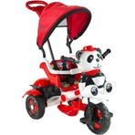 Babyhope Little Panda Kırmızı Siyah Çocuk Bisikleti 1-4 Yaş Arası Kullanıma Uygun Koruma Barı
