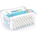Babyjem Güvenli Bebek Kulak & Burun Çubuğu Yumuşak Uçlu 60 Adet Yerli Üretim
