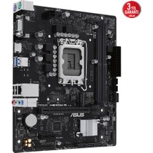 ASUS PRIME H610M-R-SI Intel H610 DDR5 5600 LGA1700  DP HDMI VGA M2 USB3.2 mATX  - Beyaz Kutu (PRIME H610M-R-SI) Anakart