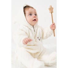 Bebesev Welsoft Peluş Unisex Fermuarlı Kışlık Bebek Uyku Tulumu Bebek Tulumu Çocuk Tulumu Çocuk Kostümü Tlmayk
