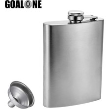 1 Oz Goalone 1 2 3 4 5 6 7 8 9 10 Oz Paslanmaz Çelik Cep Şişesi Huni ile Sızdırmaz Vidalı Kapak Cep Şişesi Alkol Viski Cep Şişesi (Yurt Dışından)