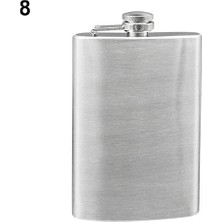 8 Oz Taşınabilir 4 5 6 7 8 10 Oz Şarap Viski Pot Şişe Paslanmaz Çelik Hip Likör Viski Alkol Şişesi Kapağı Drinkware Bar Araçları (Yurt Dışından)