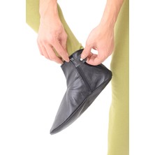 Soft Mest Hakiki Oğlak Derisi Astarsız ve Fermuarlı Mest