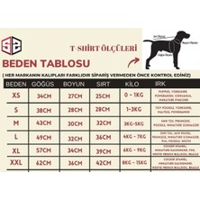 Salya Store Favorite Sound T-Shirt %100 Pamuk Köpek Kıyafeti, Köpek Yazlık KK-133