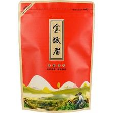 Jin Jun Mei Çanta 250G Çin Jin Jun Mei Siyah Çay Lapsang Souchong Kağıt Fermuarlı Çanta Mühürlü Kendinden Destekli Hıçbır Ambalaj Çantası (Yurt Dışından)