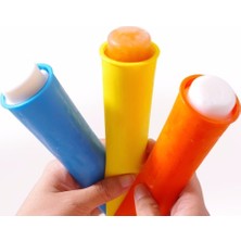 Sarı Silikon Dondurma Çubuğu Kalıpları Formu Dondurma Yapma Makinesi Için Diy Yaz Dondurulmuş Dondurma Kalıp Mutfak Gereçleri Buzlu Şeker Yapma Makinesi Lolly Kalıp (Yurt Dışından)