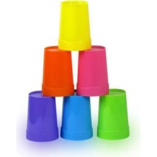 1 Takım 7 Adet Katlanır Bardak 200 ml Gıda Sınıfı Plastik Su Bardağı Seyahat Geri Çekilebilir Taşınabilir Açık Kahve Handcup Piknik Su Kabı Kupa Seti (Yurt Dışından)