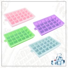 Yeşil Ice Cube Maker Silikonlar Kalıp Petek Buz Küpü Tepsi Magnum Silikon Kalıp Viski Kokteyl LDY105 Için Gıda Sınıfı Kalıp Formları (Yurt Dışından)