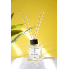 TWILLS Oda Kokusu Kare Bambu Çubuklu Black Vanılla Fresh Ortam Ev ve Oda Kokusu Twılls