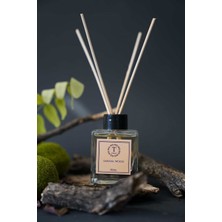 TWILLS Oda Kokusu Kare Bambu Çubuklu Sandalwood Fresh Ortam Ev ve Oda Kokusu Twılls