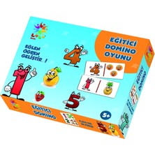 Laço Puzzle LC015 Eğlen Öğren Eğitici Domino Oyunu Gülen Meyveler
