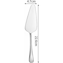 LF1YSCAKESCOOP1PC Batı Çatal Bıçak Kaşık Seti Paslanmaz Çelik Sofra Kaşık Çatal Bıçak Yemek Takımı Seti Mutfak Yemeği Seti Sofra Lüks Ev Sofra Takımı (Yurt Dışından)