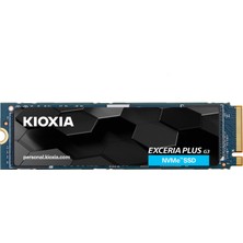 KIOXIA PCIe M2 2TB EXCERIA PLUS G3 NVMe 3D 5000MB-3900MB/sn SSD (LSD10Z002TG8)