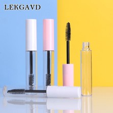 Danlu Eyeliner-Siyah 10 ml Plastik 1 Adet 10 ml Boş Kirpik Tüp Maskara Tüpü Şişeler Şişe Aracı Moda Hint Yağı Dıy Maskara Konteyner Seti Gümüş Kapaklı (Yurt Dışından)