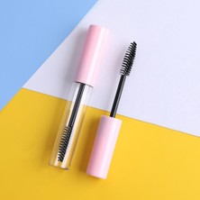 Danlu Eyeliner-Siyah 10 ml Plastik 1 Adet 10 ml Boş Kirpik Tüp Maskara Tüpü Şişeler Şişe Aracı Moda Hint Yağı Dıy Maskara Konteyner Seti Gümüş Kapaklı (Yurt Dışından)