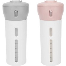 Danlu Büyüdü 40 ml 4'ü 1 Arada Taşınabilir Seyahat Sıvı Dağıtıcı Şişe 40 ml Boş Alt Şişe Basın Konteyner Şişeleri Parfüm Şampuan Saç Kremi Losyon (Yurt Dışından)