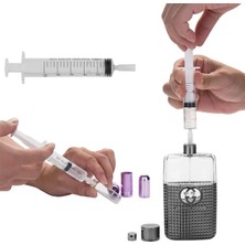 Danlu 20 ml Plastik 5 Ml/10 Ml/20 ml Şırınga Plastik Parfüm Dağıtıcı Araçları Doldurulabilir Şişe Kantitatif Dağıtım Için Dolum Kozmetik (Yurt Dışından)