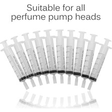 Danlu 20 ml Plastik 5 Ml/10 Ml/20 ml Şırınga Plastik Parfüm Dağıtıcı Araçları Doldurulabilir Şişe Kantitatif Dağıtım Için Dolum Kozmetik (Yurt Dışından)
