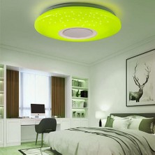 YHome LED Tavan Lambası, 36W Uzaktan Kumanda Bluetooth Müzik Tavan Işığı Oturma Odaları, Koridorlar, Restoranlar Için (Yurt Dışından)