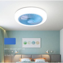 YHome Fanlı Ev Tavan Lambası, Ultra Ince Fan Lambası, Iskandinav Modern Basit Lamba, 220V 2.4g Promise+App (Yurt Dışından)
