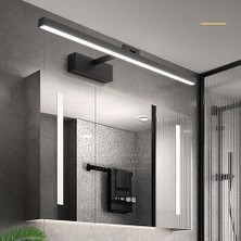 YHome 9W Siyah LED Uzun Ayna Ön Işık, 40 cm Pikap Makyaj Duvar Işığı Banyo, Toz Odası (Yurt Dışından)