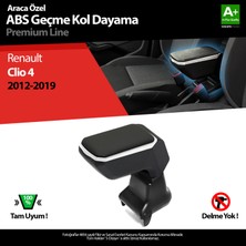 S-Dizayn Renault Clio 4 Kol Dayama Kolçak Geçmeli Abs Gri 2012-2019