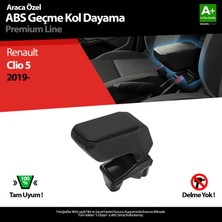 S-Dizayn Renault Clio 5 Kol Dayama Kolçak Geçmeli ABS Siyah 2019 Üzeri