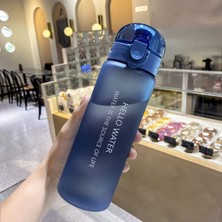 Şeffaf Mavi 780 ml 780 ml Plastik Su Şişesi Içme Için Taşınabilir Spor Çay Kahve Fincanı Mutfak Aletleri Çocuklar Okul Için Su Şişesi Şeffaf (Yurt Dışından)