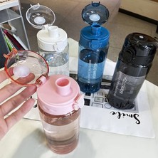 Şeffaf Mavi 780 ml 780 ml Plastik Su Şişesi Içme Için Taşınabilir Spor Çay Kahve Fincanı Mutfak Aletleri Çocuklar Okul Için Su Şişesi Şeffaf (Yurt Dışından)