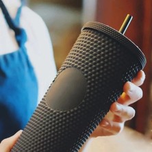 710 ml Tumbler Su Şişeleri Samanlı Çift Katmanlı Plastik Durian Elmas Radyant Tanrıça Bira Kupa Kahve Fincanı (Yurt Dışından)