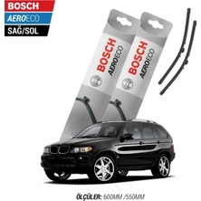 Bosch Bmw X5 E53 2002 Model Bosch Aeroeco Muz Silecek Takımı