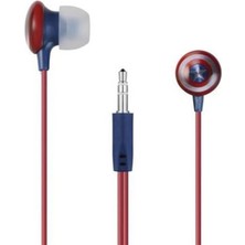 Marvel Avengers Kaptan Amerika Captain America Kulakiçi Kulaklık Çantalı Lisanslı Mv-1008-ca