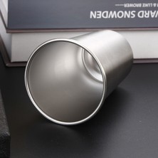 Kapak 500ML 350ML/500ML Paslanmaz Çelik Bira Bardağı Soğuk Su Içecekleri Şarap Bardağı Metal Kahve Tumbler Çay Süt Kupa Kamp Seyahat Için (Yurt Dışından)