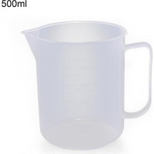 500 ml Şeffaf Ölçüm Kabı Plastik 1 Adet 50-2000 ml Mezun Sıvı Kabı Epoksi Reçine Silikon Yapma Aracı Karıştırma Kabı (Yurt Dışından)