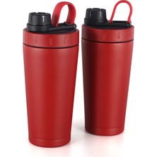 Beyaz 20 Oz Logo Özel Protein Shaker Şişe Paslanmaz Çelik Su Bardağı Çift Duvar Vakum Yalıtımlı Sızdırmaz Spor Şişe Drinkware (Yurt Dışından)