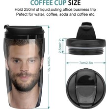 250 ml Yeni Jamie Dornan Seyahat Kahve Kupa Kahve Termal Fincan Kahve Fincanı Setleri Mate Fincan Güzel Çay Kupaları (Yurt Dışından)