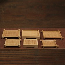 A2 (Tip 2)8.8x8.8x1 Bambu Fincan Altlığı Çok Tasarım Yalıtımlı Coaster Çay Fincanı Mat Çay Masası Dekorasyon Japonya Teaism Dekoratif (Yurt Dışından)