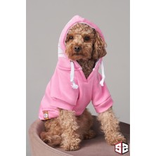 Salya Store Magnet Pembe Köpek Hoodie Küçük Irklar Için KK - 124