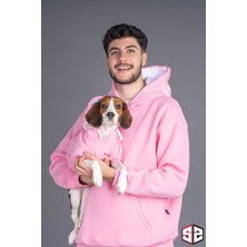 Salya Store Magnet Pembe Köpek Hoodie Küçük Irklar Için KK - 124